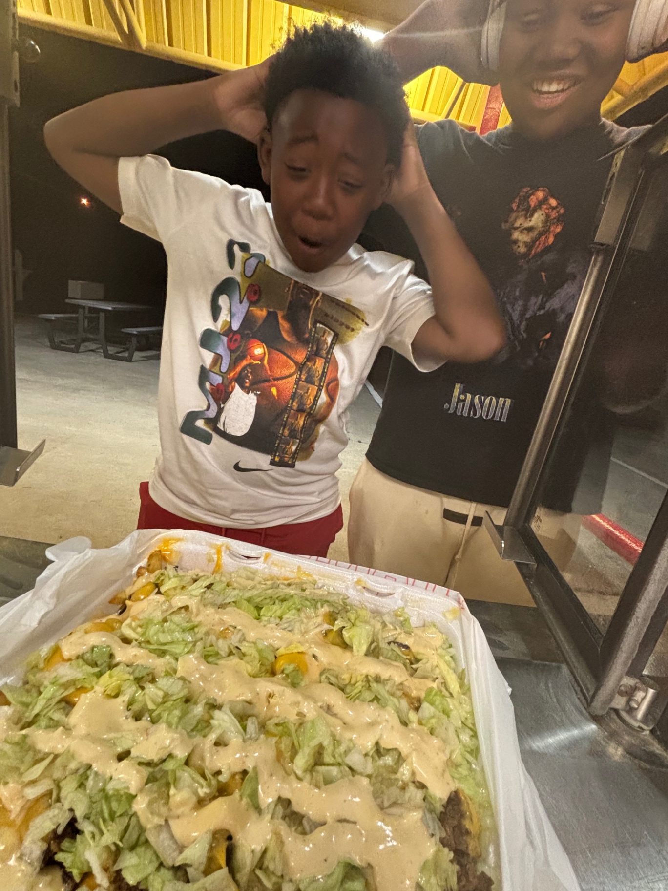 The XXL Mac Daddy burger